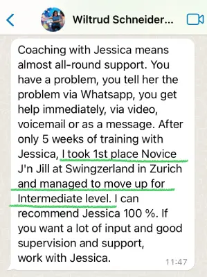 Wiltrud, Germany — testimonial